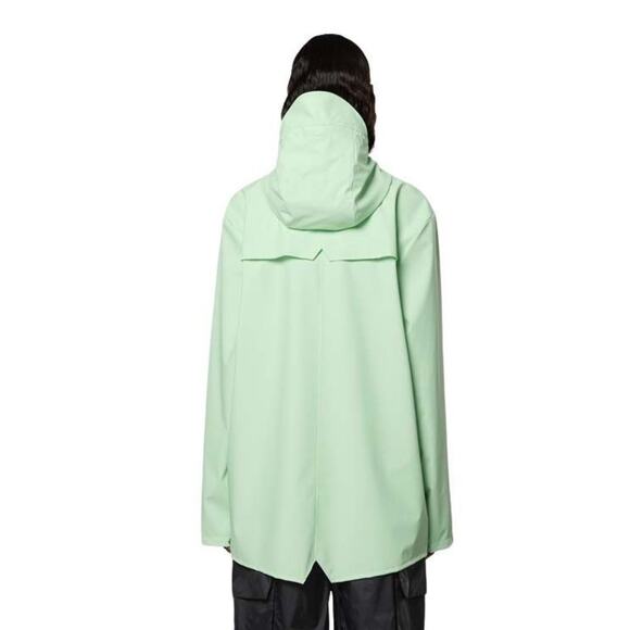 NWT Rains Long Jacket in Mineral, Unisex Size XL - Picture 5 of 8